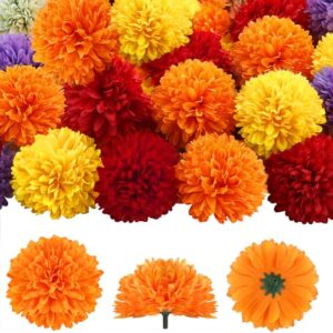 La Mejor Comparacion De Flor De Cempasuchil Artificial Top Cinco