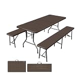 Reviews Y Listado De Mesa Con Bancas Plegables Los Mas Solicitados