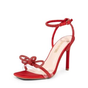 La Mejor Seleccion De Sandalias Rojas Fiesta Del Mes