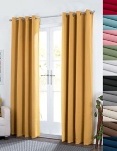 La Mejor Review De Cortinas Color Mostaza Para Comprar Hoy