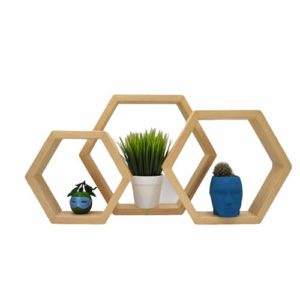 La Mejor Review De Repisas Hexagonales De Madera Los 7 Mas Buscados