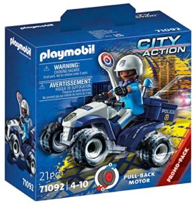 El Mejor Review De Playmobil Quad Policia Top Cinco