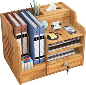 El Mejor Review De Organizadores De Escritorio En Madera Comprados En Linea